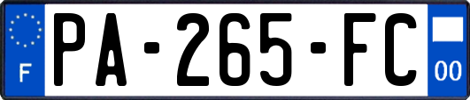 PA-265-FC