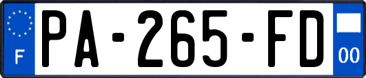 PA-265-FD
