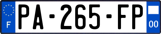 PA-265-FP