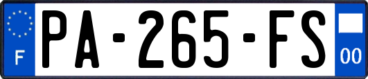PA-265-FS