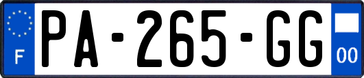 PA-265-GG
