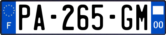PA-265-GM