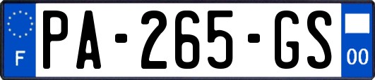 PA-265-GS