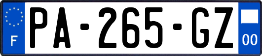 PA-265-GZ