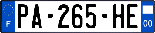 PA-265-HE