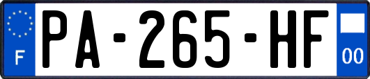 PA-265-HF