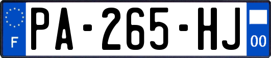 PA-265-HJ