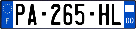 PA-265-HL
