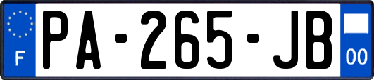 PA-265-JB