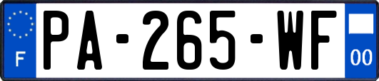 PA-265-WF
