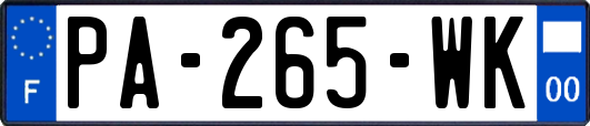 PA-265-WK
