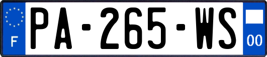 PA-265-WS