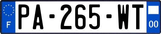 PA-265-WT