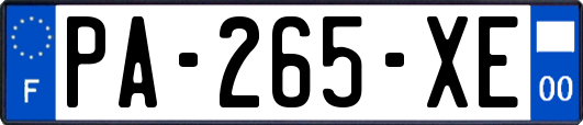 PA-265-XE