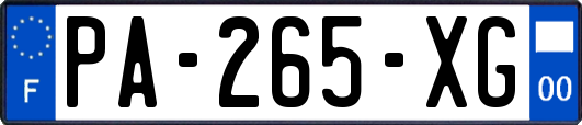 PA-265-XG