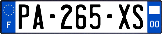 PA-265-XS