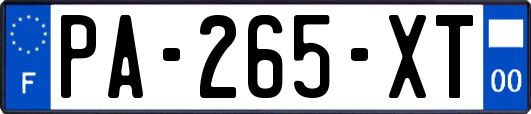 PA-265-XT
