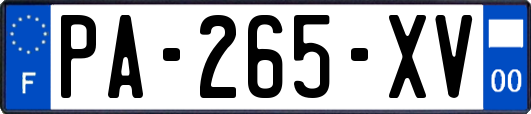 PA-265-XV