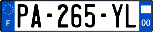 PA-265-YL