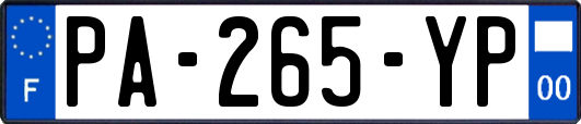 PA-265-YP