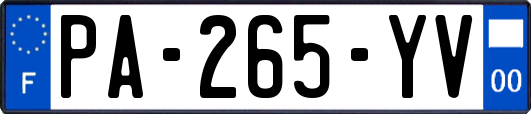 PA-265-YV