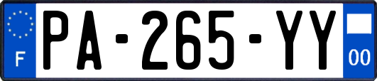 PA-265-YY