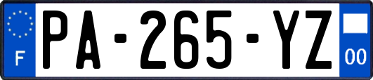PA-265-YZ