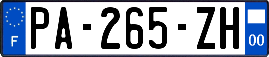 PA-265-ZH