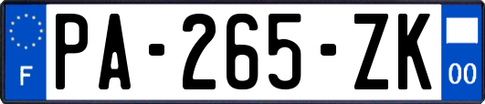 PA-265-ZK