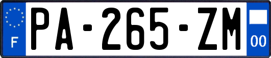 PA-265-ZM