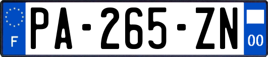 PA-265-ZN