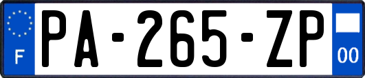 PA-265-ZP