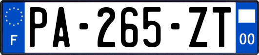 PA-265-ZT