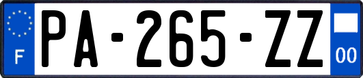 PA-265-ZZ