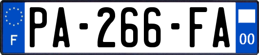 PA-266-FA