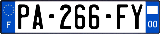 PA-266-FY