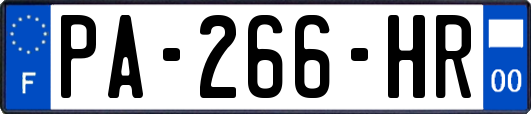 PA-266-HR