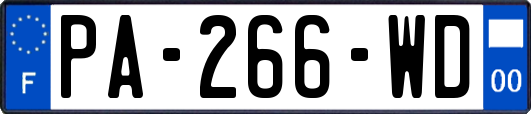 PA-266-WD