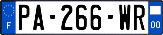 PA-266-WR