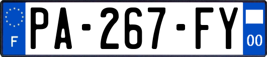 PA-267-FY