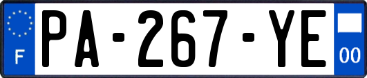 PA-267-YE