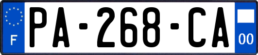 PA-268-CA