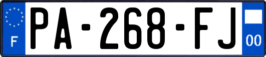 PA-268-FJ