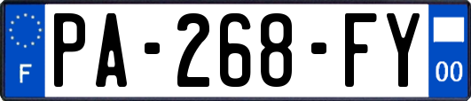 PA-268-FY
