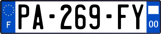 PA-269-FY