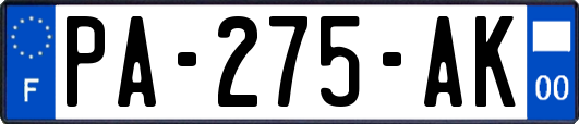 PA-275-AK
