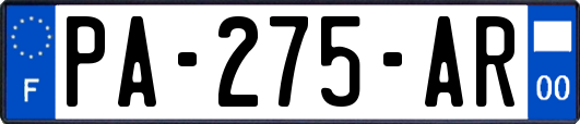 PA-275-AR