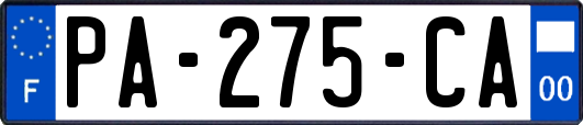 PA-275-CA
