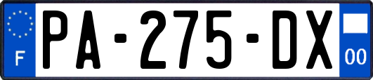 PA-275-DX