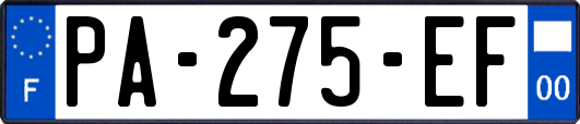 PA-275-EF